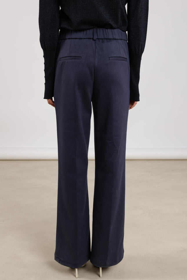 Nukus Broek Jill Scuba Navy NKS09008 Stretchshop.nl