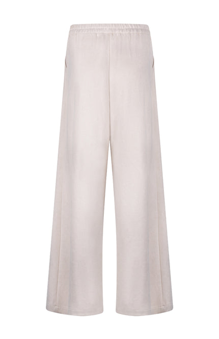Broek Jill Suedine Offwhite NKF09121