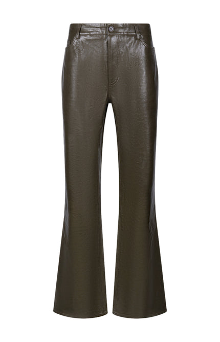 Broek Patricia PU Moss NKF09107