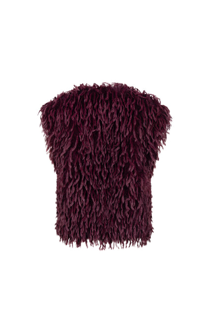 Gilet Mila Feather Cherry NKF08026