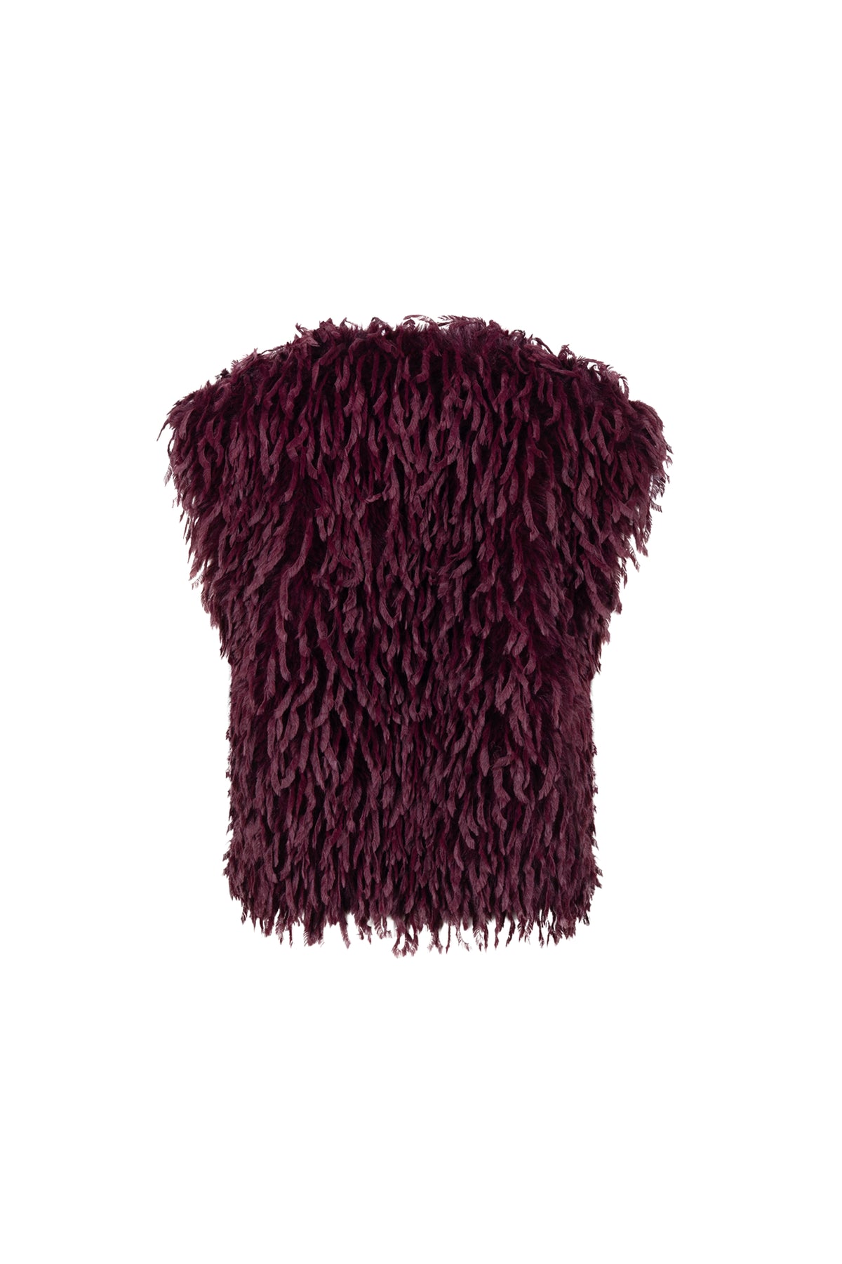 Lichtroze gilet Mila Feather van Nukus met dons en rits, ideaal voor casual en winterse gelegenheden.