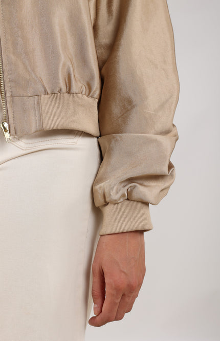 Nukus Jacket Babette Gold NKS13087 Stretchshop.nl