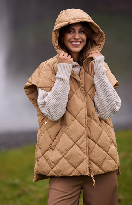 Nukus Jacket Willow Camel NKF13062 Stretchshop.nl
