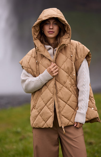 Nukus Jacket Willow Camel NKF13062 Stretchshop.nl