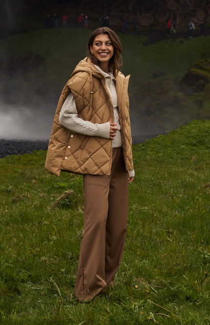 Nukus Jacket Willow Camel NKF13062 Stretchshop.nl
