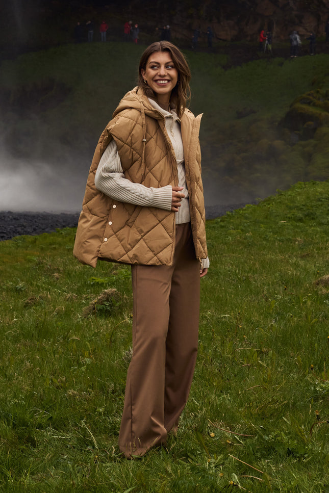 Nukus Jacket Willow Camel NKF13062 Stretchshop.nl
