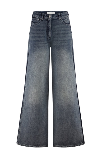 Nukus Jeans Ruby Denim Blue Denim NKF09046 Stretchshop.nl