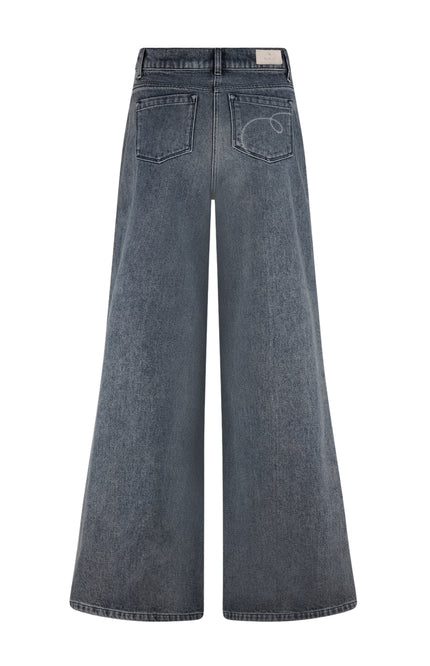 Nukus Jeans Ruby Denim Blue Denim NKF09046 Stretchshop.nl