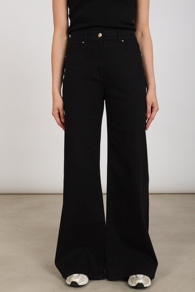Jeans Tessa Strass Black NKF09114