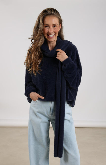 Scarf Memphis Soft Navy NKF16000