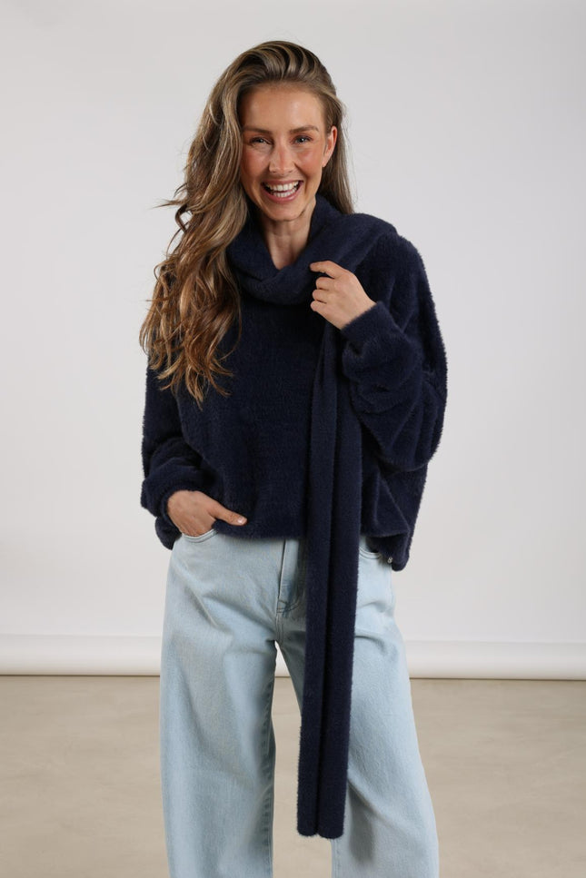 Scarf Memphis Soft Navy NKF16000