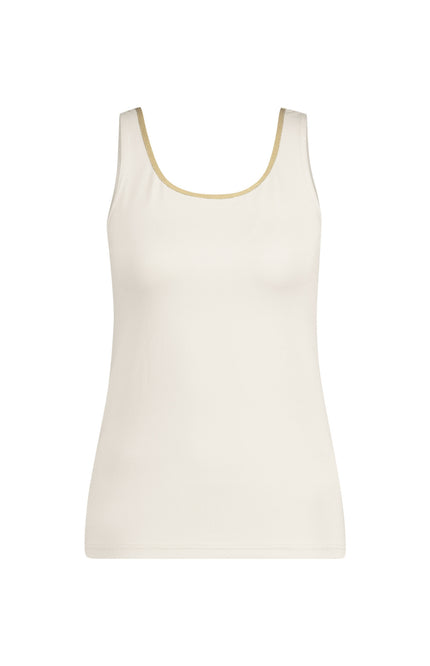Nukus Singlet Juba Offwhite Gold NKS6001 Stretchshop.nl