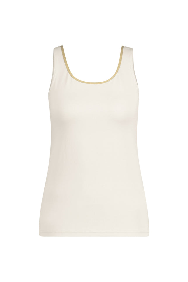 Nukus Singlet Juba Offwhite Gold NKS6001 Stretchshop.nl