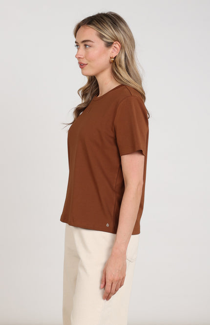 T-shirt Luna Espresso NKF04012
