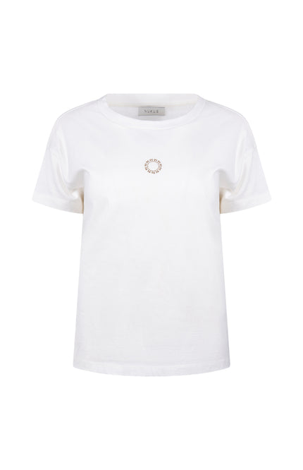 T-shirt Niek Offwhite NKF04015