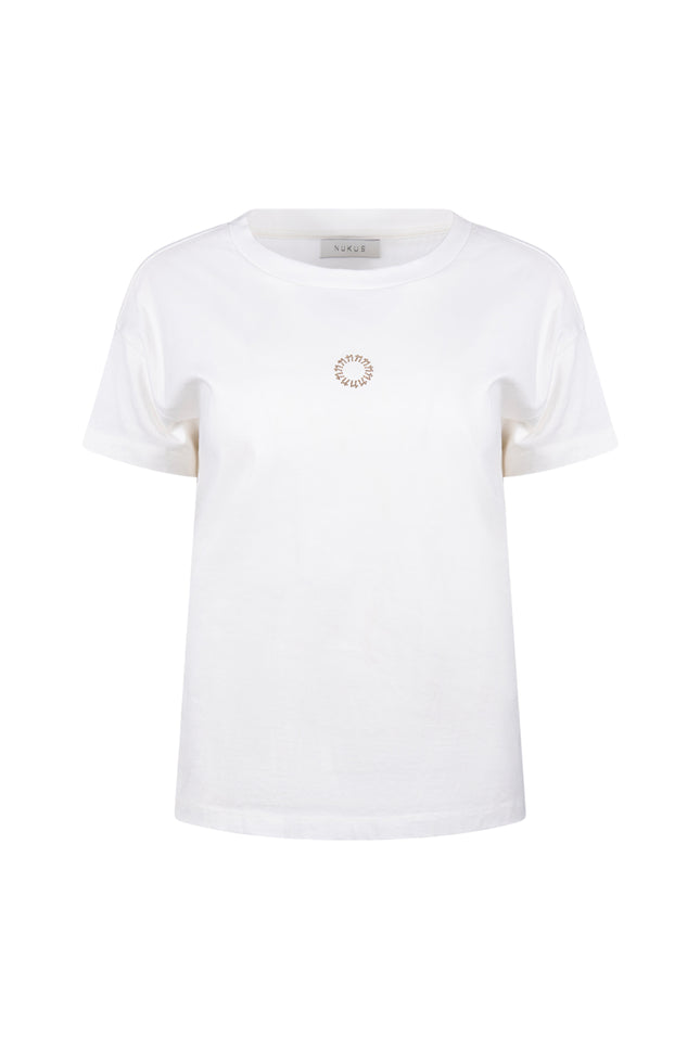T-shirt Niek Offwhite NKF04015
