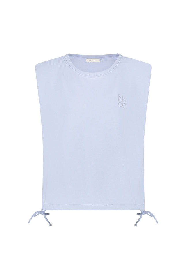 Nukus Top Babette Sky NKS01064 Stretchshop.nl