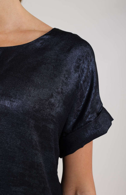 Nukus Top Irene Navy NKF01024 Stretchshop.nl