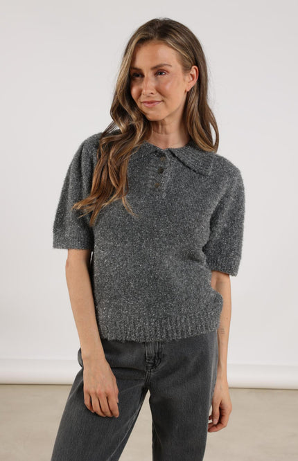 Nukus Trui Sandra Antracite NKF01025 Stretchshop.nl