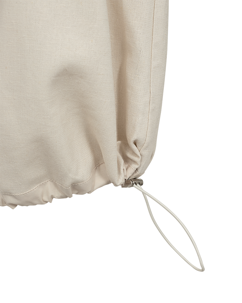 Freequent Rok Fqlaney Moonbeam 208239, lichtblauwe A-lijn rok met bloemenprint en comfortabele pasvorm.