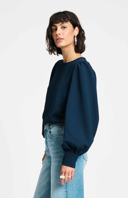 POM Amsterdam Top Kae Eternal Blue SP9235 Stretchshop.nl