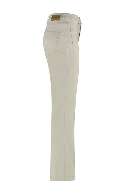 Red Button Broek Babette Patchpockets Denim Stripe Sand SRB4476 L33 Stretchshop.nl