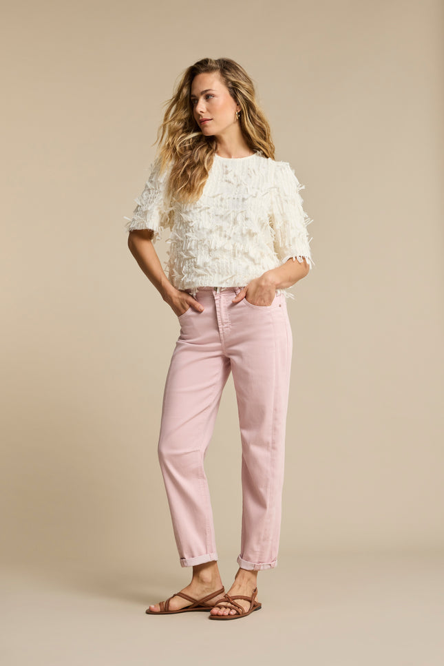 Red Button Broek Caitlina Sidepatch Colour Blossom SRB4958 Stretchshop.nl