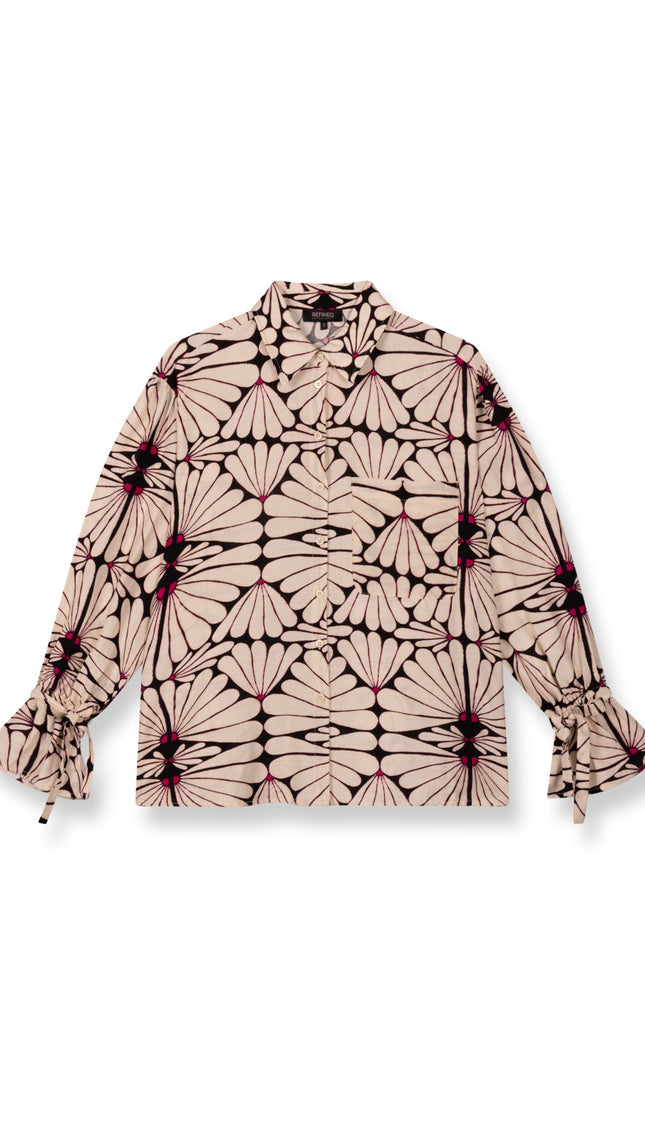 Refined Department Blouse Lottie Oversized Flower R2503935650 Stretchshop.nl