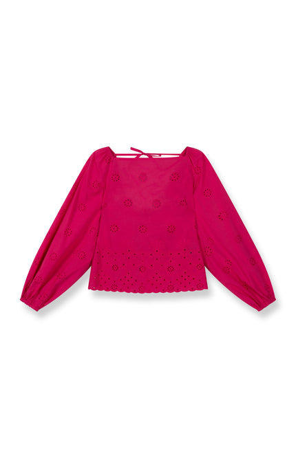 Refined Department Blouse Rosie Fuchsia R2503940659 Stretchshop.nl