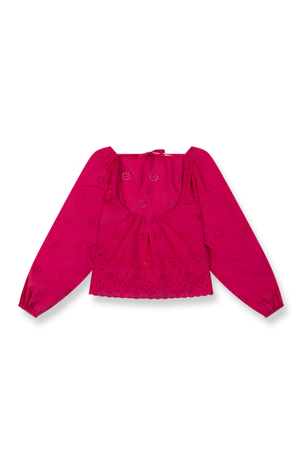 Refined Department Blouse Rosie Fuchsia R2503940659 Stretchshop.nl