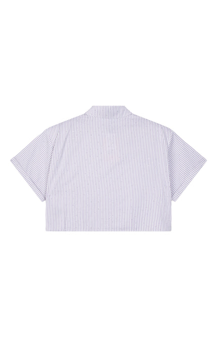 Refined Department Blouse Steph Striped Cropped Lilac R2506944791 Stretchshop.nl