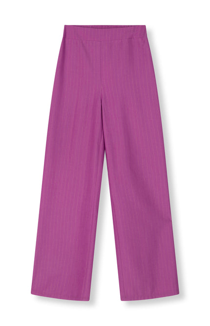 Refined Department Broek Nova Wide Leg Purple R2502156598 Stretchshop.nl