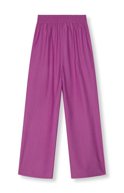 Refined Department Broek Nova Wide Leg Purple R2502156598 Stretchshop.nl