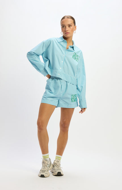 Refined Department Short Davida Turquoise R2503157675 Stretchshop.nl