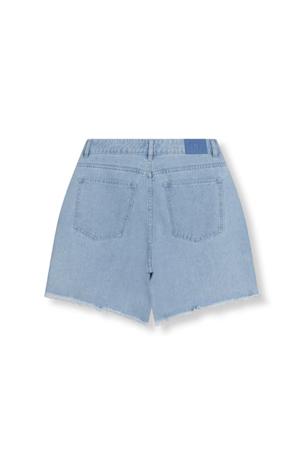 Refined Department Short Fay Blue Denim R2508275692 Stretchshop.nl