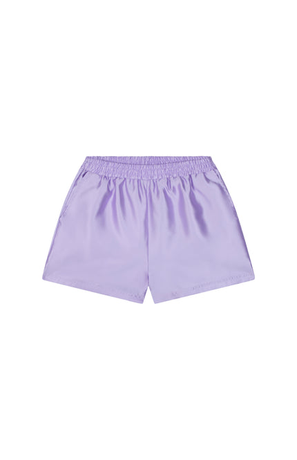 Refined Department Short Mone Satin Lilac R2506255801 Stretchshop.nl