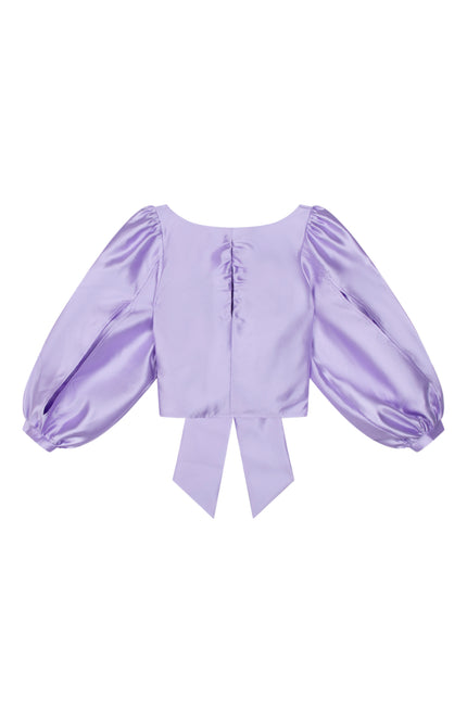 Refined Department Top Nala Satin Lilac R2506855800 Stretchshop.nl