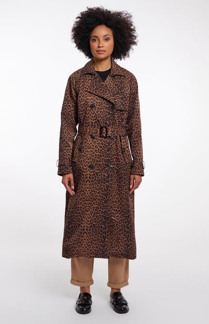 Rino & Pelle Coat Era Leopard Stretchshop.nl