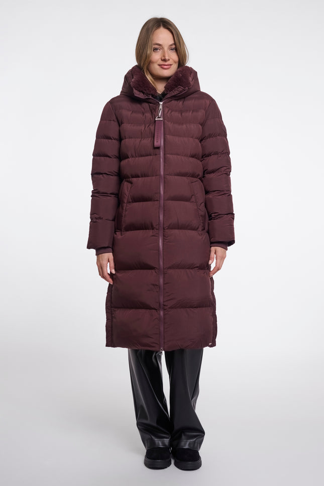 Rino & Pelle Coat Hudson Fudge Cloak Stretchshop.nl