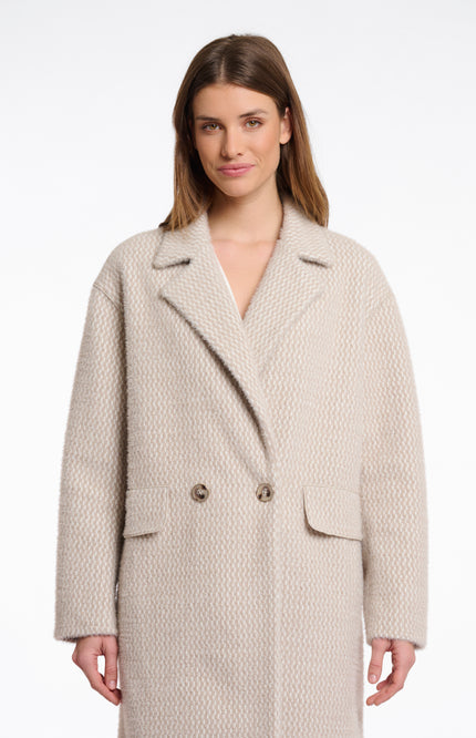 Rino & Pelle Coat Inge Pale Birch Frames Stretchshop.nl