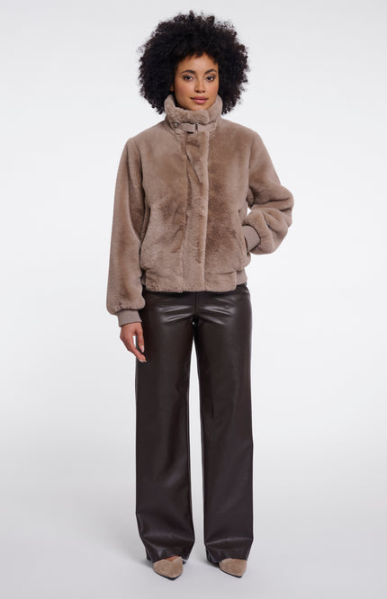 Rino & Pelle Jacket Ambra Mocha Latte Stretchshop.nl