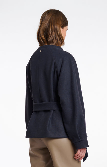 Rino & Pelle Jacket Cornelia Navy Stretchshop.nl
