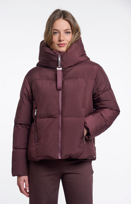 Rino & Pelle Jacket Joni Fudge Cloak Stretchshop.nl