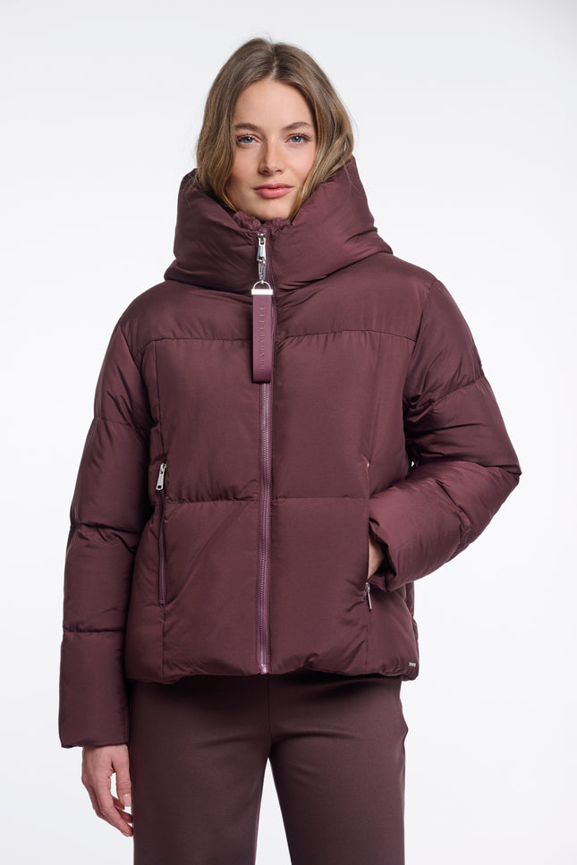 Rino & Pelle Jacket Joni Fudge Cloak Stretchshop.nl