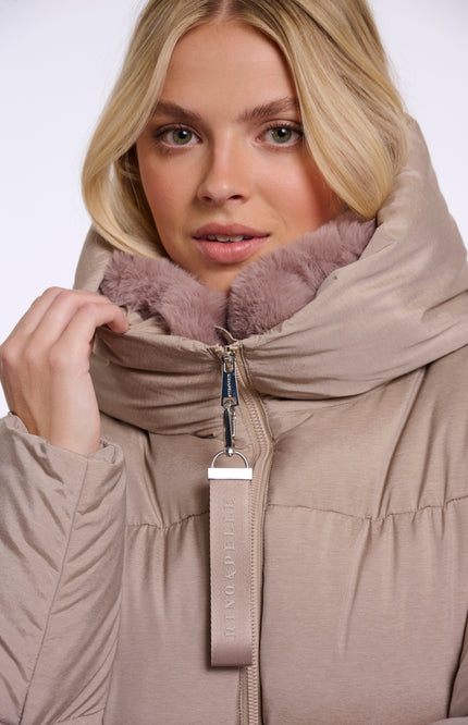 Rino & Pelle Jacket Joni Mocha Latte Stretchshop.nl