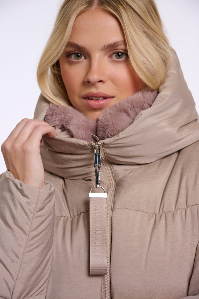 Rino & Pelle Jacket Joni Mocha Latte Stretchshop.nl