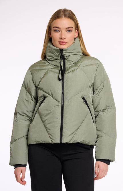 Rino & Pelle Jacket Lux Green Ash Stretchshop.nl