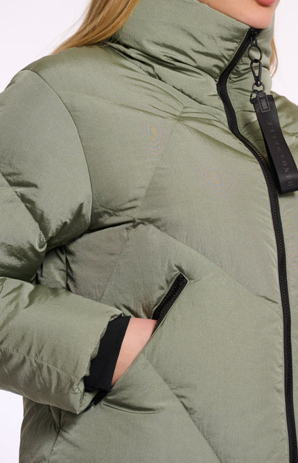 Rino & Pelle Jacket Lux Green Ash Stretchshop.nl