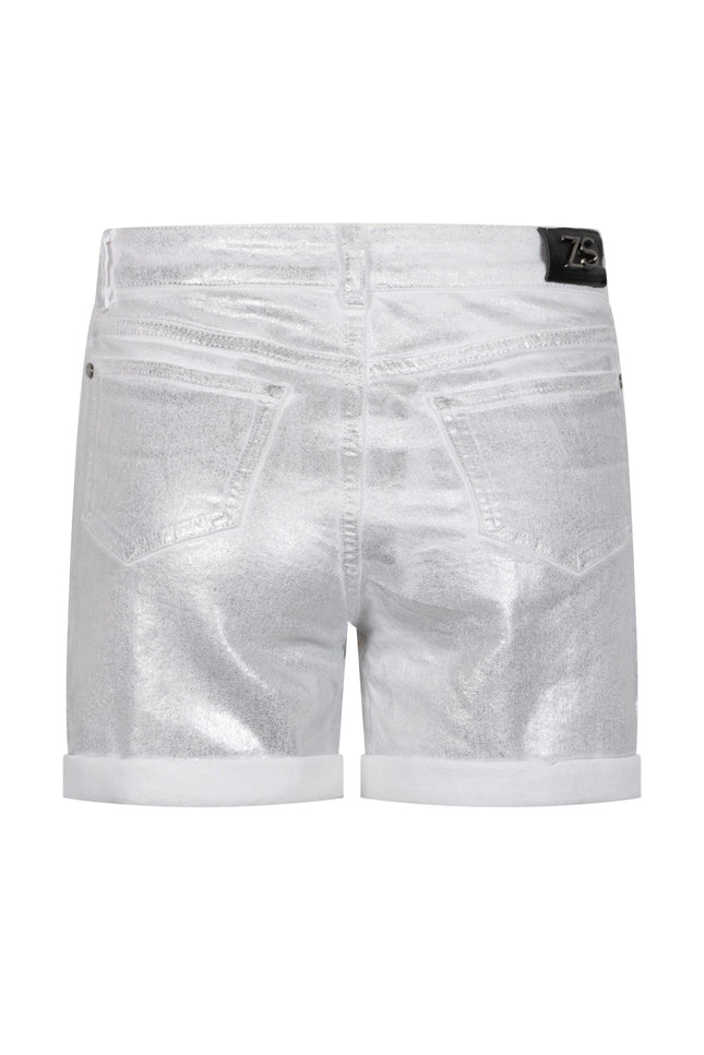 Short coated jeans white ruby242