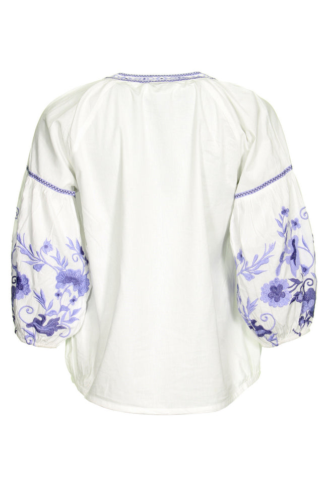 Shirt dolce flower white
